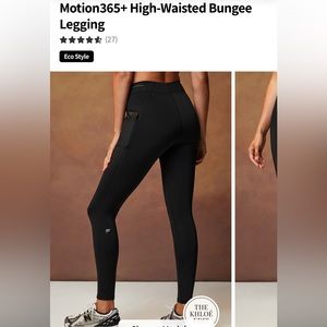 Motion365+ High-Waisted Bungee Legging